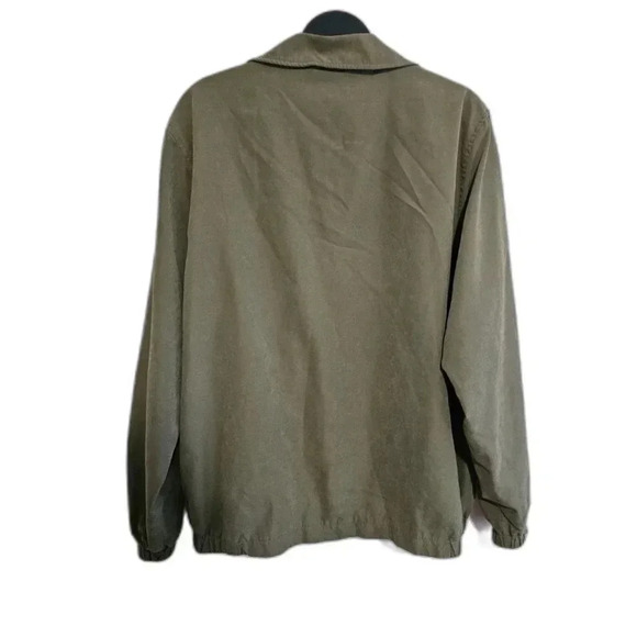 Green Bomber Jacket Large - Picture 4 of 6